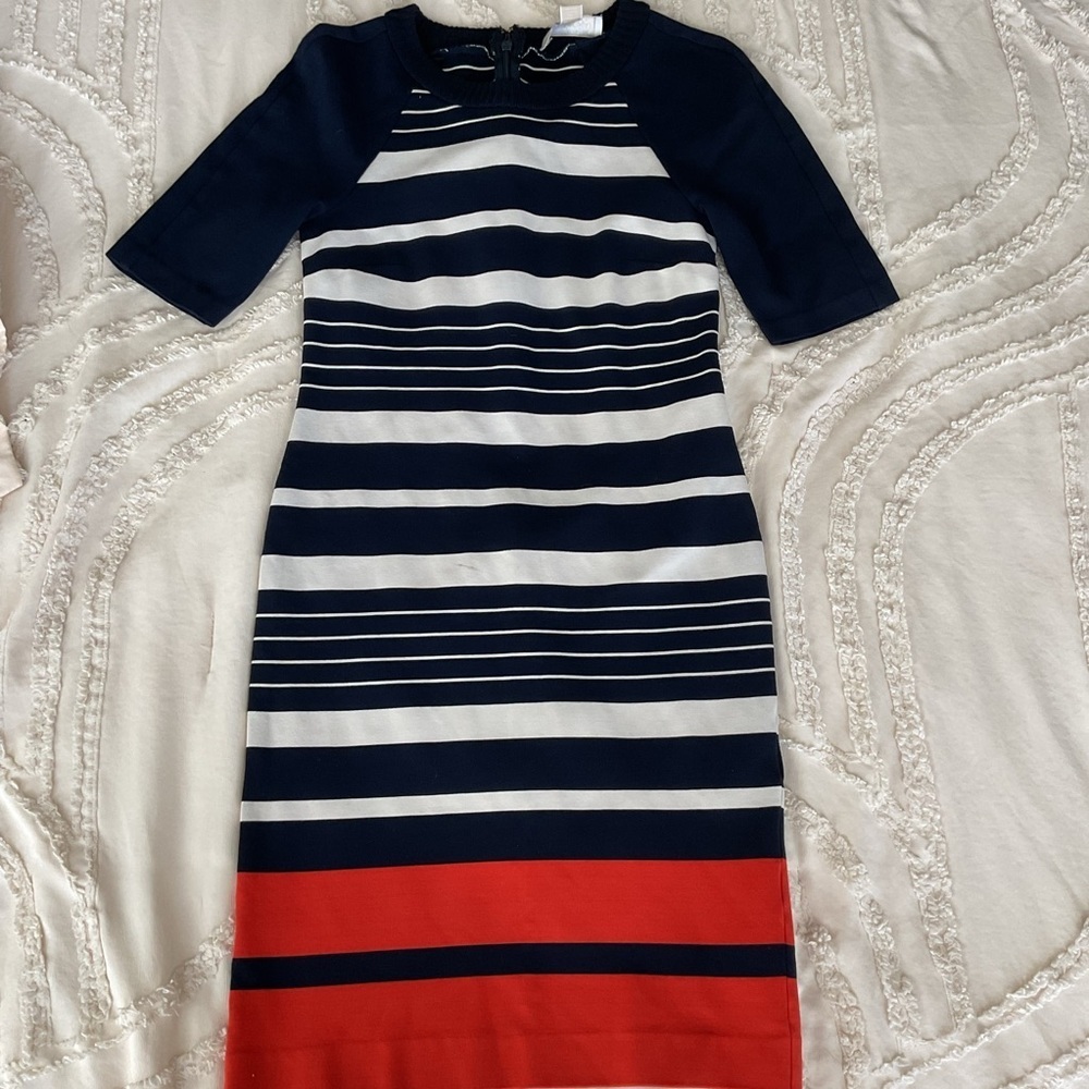 Michael Kors helsinki stripe dress 4 - Picture 2 of 6